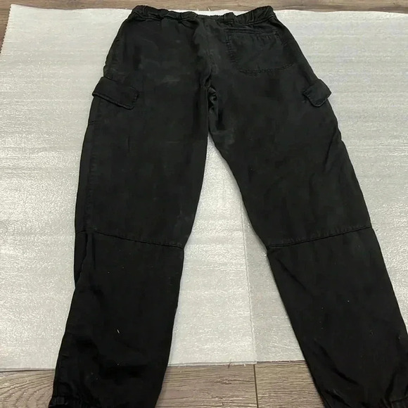 [XS]Babaton Raegan Lyocell Black Cargo Jogger  Pants - Picture 6 of 7